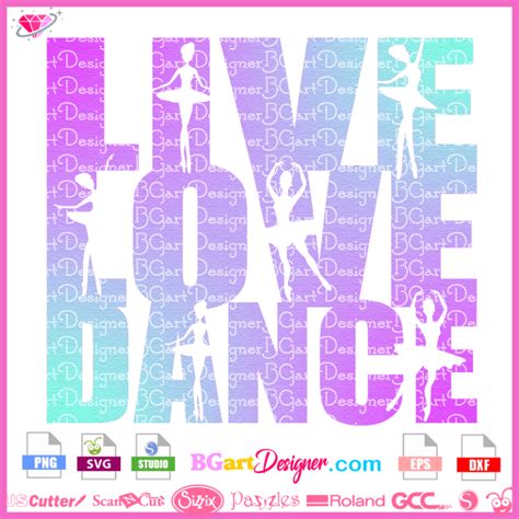 → Free Svg Live Love Dance Best Free Layer Files