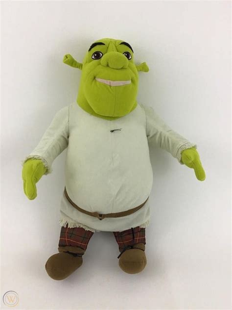 Shrek 2 Ogre Shrek Talking 19 Plush Stuffed Toy Hasbro 2003 Dreamworks