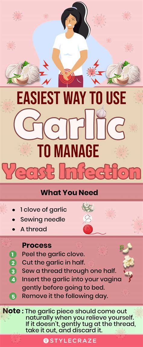 How To Use Garlic To Treat A Yeast Infection