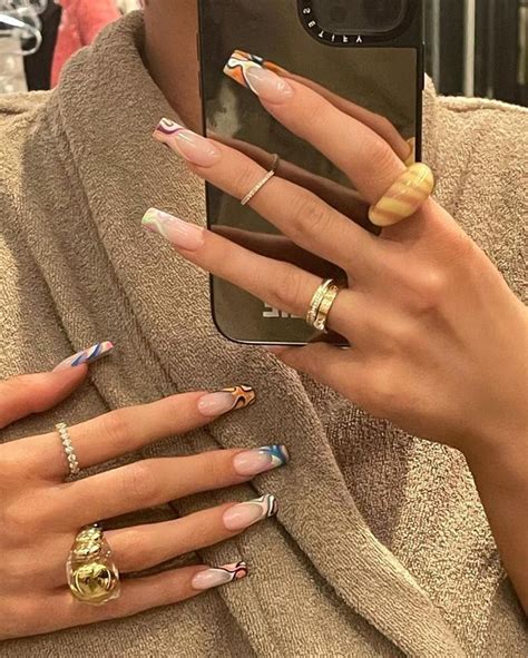Kylie Jenners New Nail Art Inspo In 2021 Kylie Nails Kylie Jenner