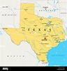 Texas Map With Cities High Resolution Stock Photography and Images - Alamy