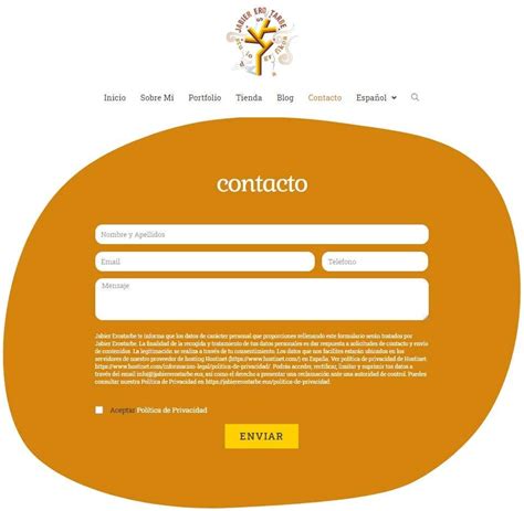 Cómo diseñar la página de contacto de una página web