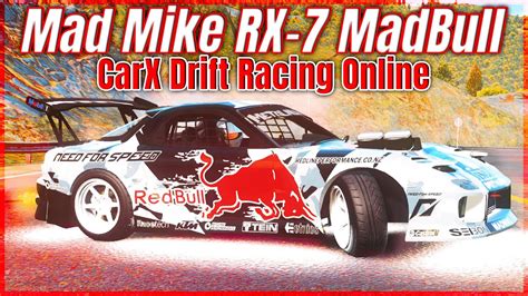 Mad Mike RX 7 MadBull CarX Drift Racing Online YouTube