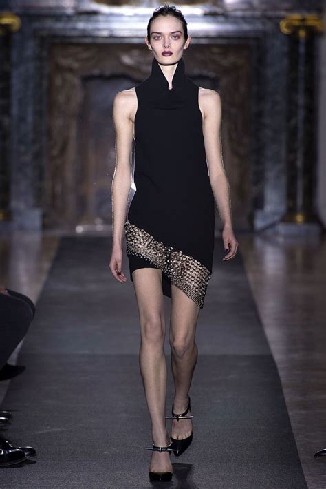 Anthony Vaccarello Fall Winter 2013 Collection Paris Fashion Week
