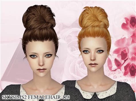 The Sims Resource Skysims Hair 128