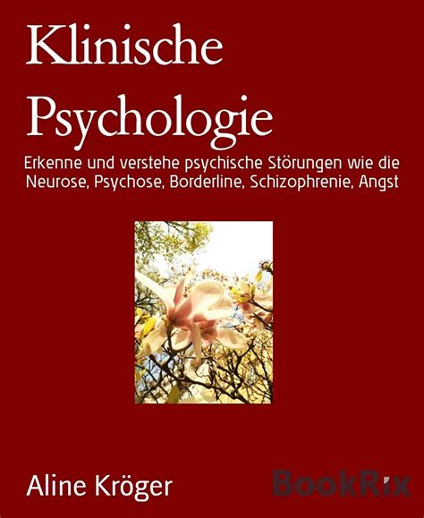 Klinische Psychologie Aline Kröger Deutsche E Books Ex Libris