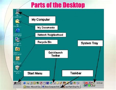 Parts Of The Windows Desktop Images And Photos Finder