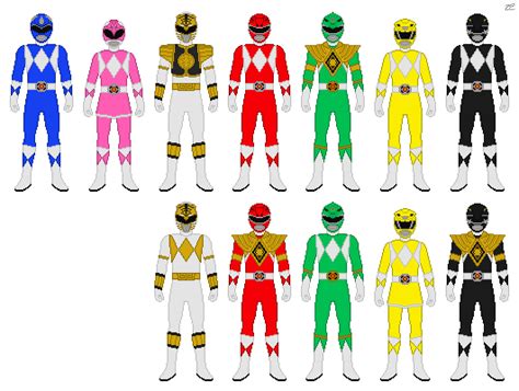 Mighty Morphin Power Rangers By Zyuoh Eagle On Deviantart