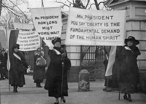 National Woman S Party Protests During World War I U S National Park
