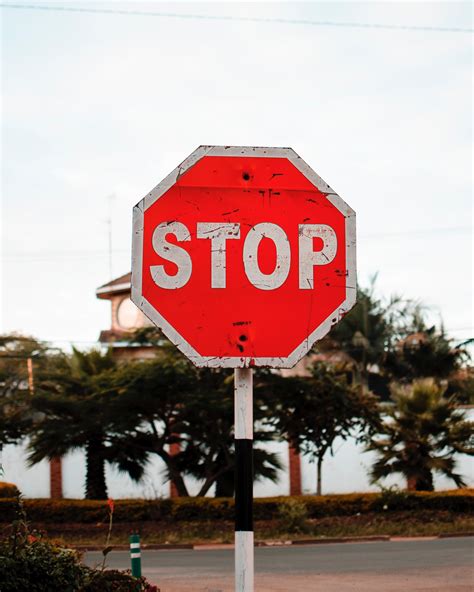 Free Images Signage Stop Sign Traffic Sign Red Street Sign Road