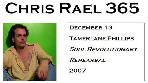 Tamerlane Phillips Soul Revolutionary Rehearsal 2007 Youtube