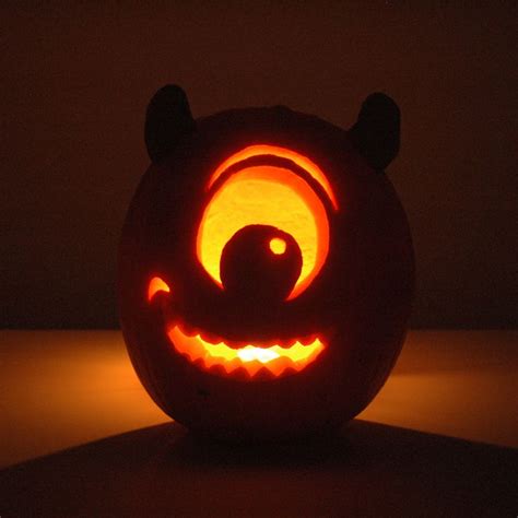 Mike Wazowski Pumpkin And Giveaway — My Dear Darling Pumpkin Carving