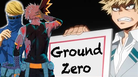 Bakugos Hero Name Will Be Ground Zero My Hero Academia Theory Youtube