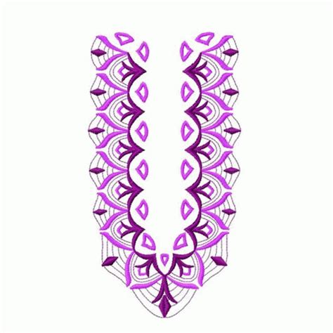 Necklines Embroidery Designs Machine Embroidery Designs At