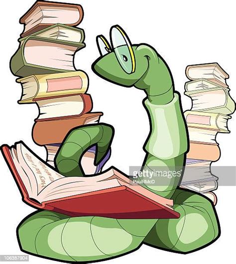 Book Worm Illustration Photos And Premium High Res Pictures Getty Images