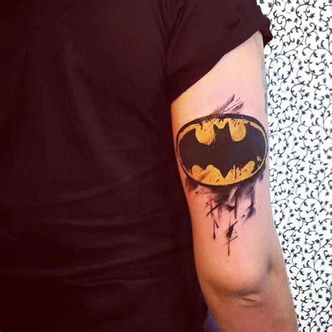 Share 74 Batman Tattoo Logo Super Hot Ineteachers