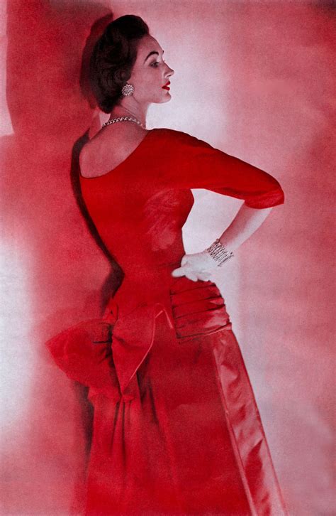 Evelyn Tripp By Horst Vogue 1953 Fifties Fashion Retro Fashion