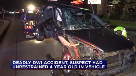 Drunk Driver With 4 Year Old In Vehicle Causes Fatal Crash