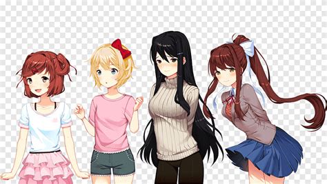 Club De Literatura Doki Doki Equipo Salvato Visual Novela Videojuego Dan Salvato Doki