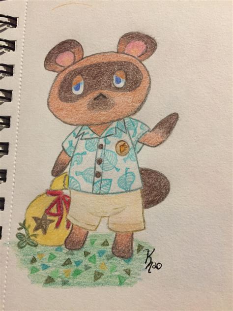 Just A Drawing Of Tom Nook I Did Ranimalcrossingnewhor