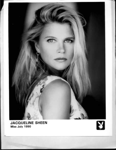 JACQUELINE SHEEN 8x10 Headshot Photo W Resume Playboy Playmate 3