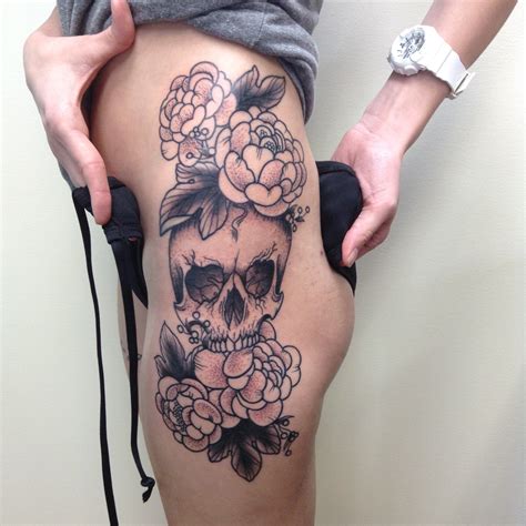 Discover More Than 77 Skeleton Flower Tattoo In Eteachers