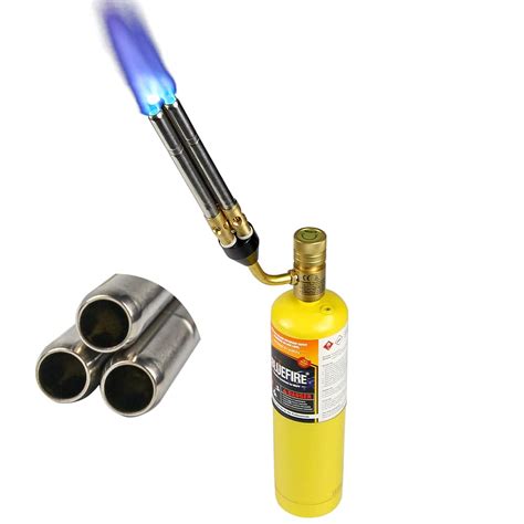Buy Bluefire Triple Flame Jet Turbo Torch P Kit Manual Ignition Welding
