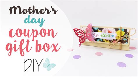 Idea Regalo Coupon Festa Della Mamma Modello Gratuito Diy Coupon Gift Box Mother S Day Youtube