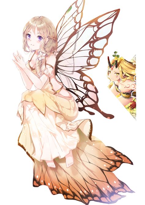 Nych16artrender 15 Butterfly Girl 716049427 Nghệ Thuật Nhân Vật