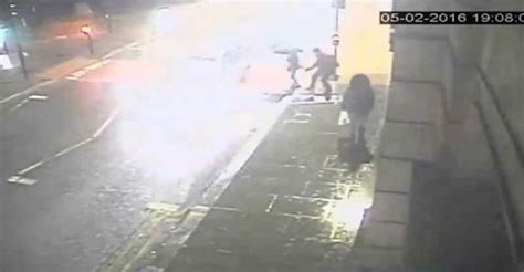Terrifying Sex Attack Caught On Cctv As Woman Leaps Into Busy Road After Man Grabs Her Irish