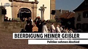 Beerdigung von Heiner Geißler | RON TV | - YouTube