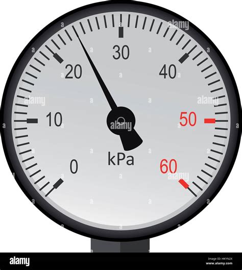 Manometer Pressure Industrial Pressure Gauge Stock Vector Image And Art