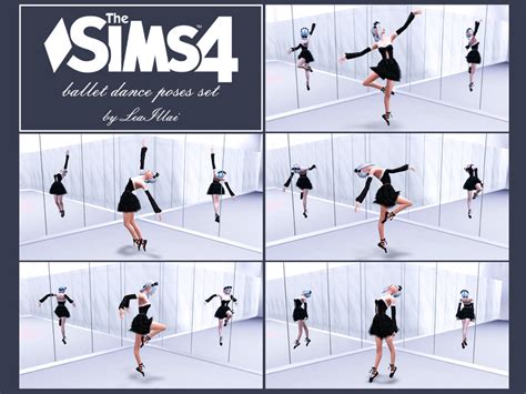 The Sims Resource Ts4 Ballet Dance Poses Set X5