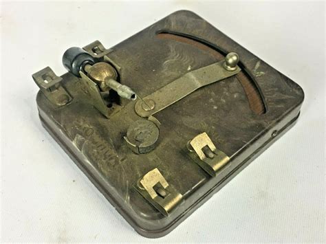 Philmore Crystal Radio Tuner Detector Cats Whisker Small Vintage