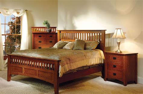 Our clearly amish© american mission bedroom collection uses traditional oxidized iron hardware, plus classic straight sides reflecting it's true. Madrid Mission Bedroom Furniture Set - Countryside Amish ...