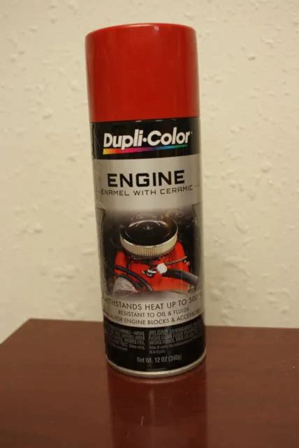 Dupli Color Ford Red De1605 Spray Paint Engine Enamel Wceramic High