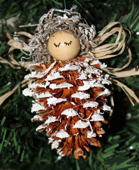 Pine Cone Angel Flickr Photo Sharing Pine Cone Christmas