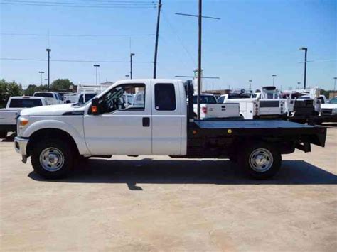 Ford F 250 Super Duty Flatbed Extended Cab 6 2l 2014 Utility