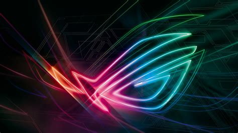 Wallpaper Asus Rog Phone 2 Colorful Android 9 Pie 4k