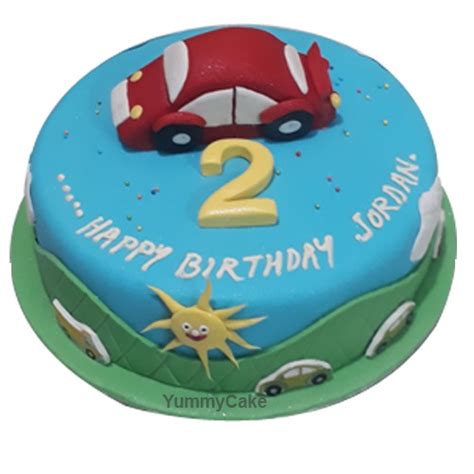 Boys birthday cakes can be created to reflect personality, sports, hobbies or a carrer. 2nd Birthday Cake Online for Boys | Free Delivery | YummyCake