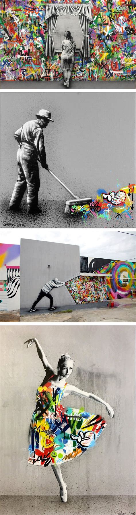 Stencil Art That Blends Graffiti And Decay By Martin Whatson Murals