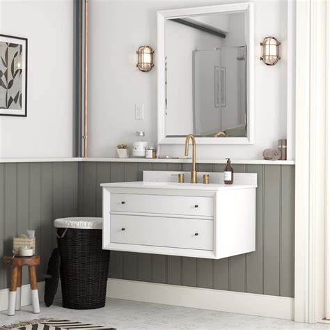 Modern Floating Bathroom Cabinets Semis Online