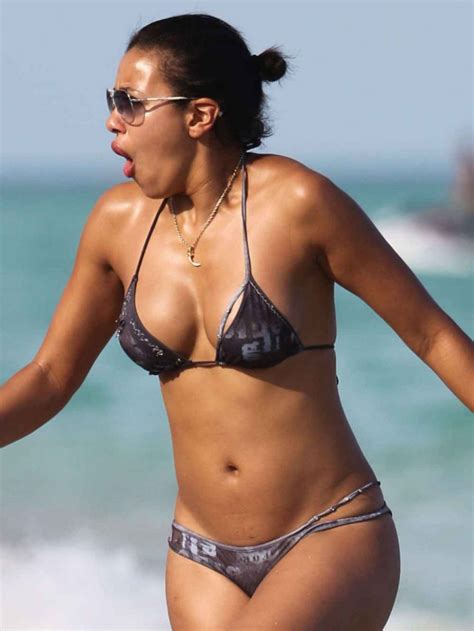 Julissa Bermudez Wearing Bikini At The Beach In Miami February 2015