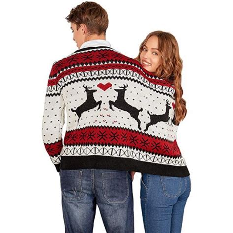 These Two Person Ugly Christmas Sweaters Are Made For People Who Can T Bare Being Apart