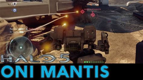 Halo 5 Guardians Legendary Vehicle Showcase Oni Mantis Youtube