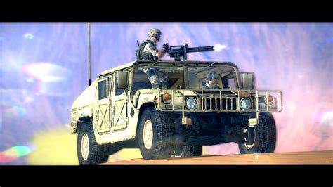 Remake Humvee On The Desert Alternate Cold By