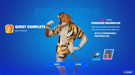 Full Guide To Unlock Furmidable Meowscles Skin And Cosmetics In Fortnite