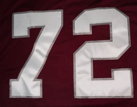 Jersey Numbering Two Color Twillworks