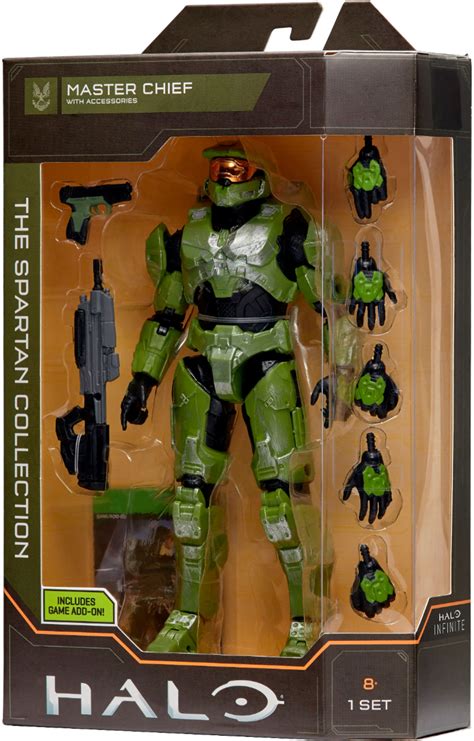 Action Figures Halo The Spartan Collection Master Chief Action Figure