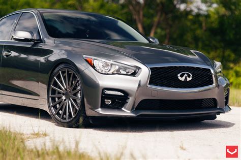 Not Your Regular Infiniti Q50 Metallic Color Ride Gets Custom Parts